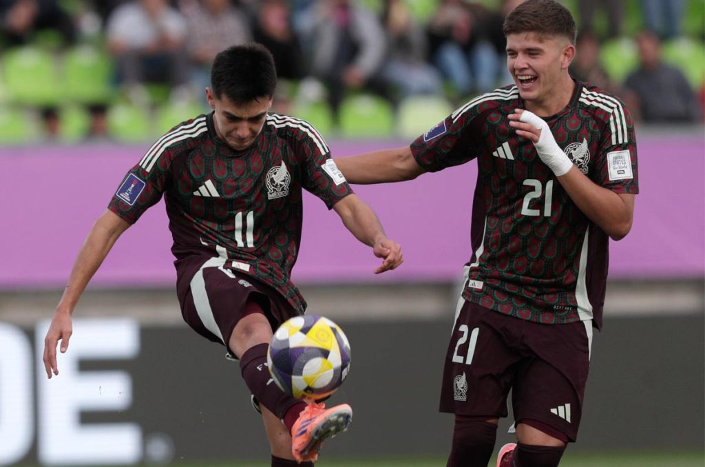 Gilberto Mora y Tahiel Jiménez, jugadores de la Selección Mexicana