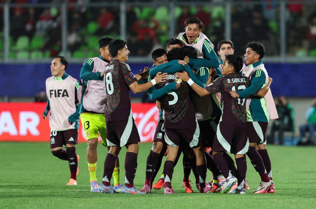 La Selección Mexicana Sub-20 disputa los Cuartos de Final en Chile 2025