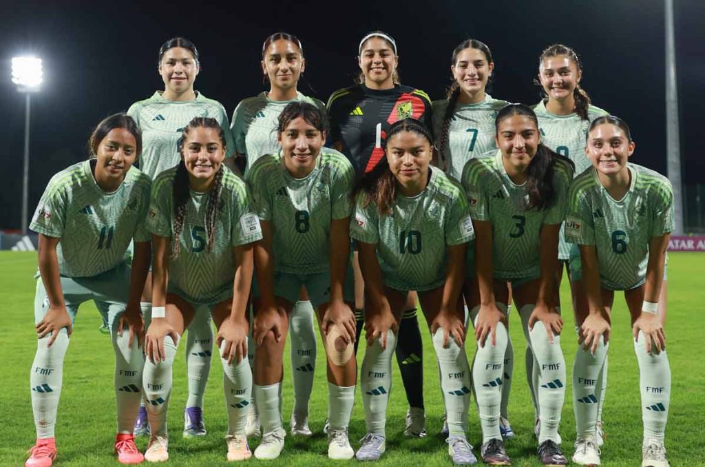 México vs Paraguay: ver EN VIVO por Octavos de Final del Mundial Femenino Sub-17