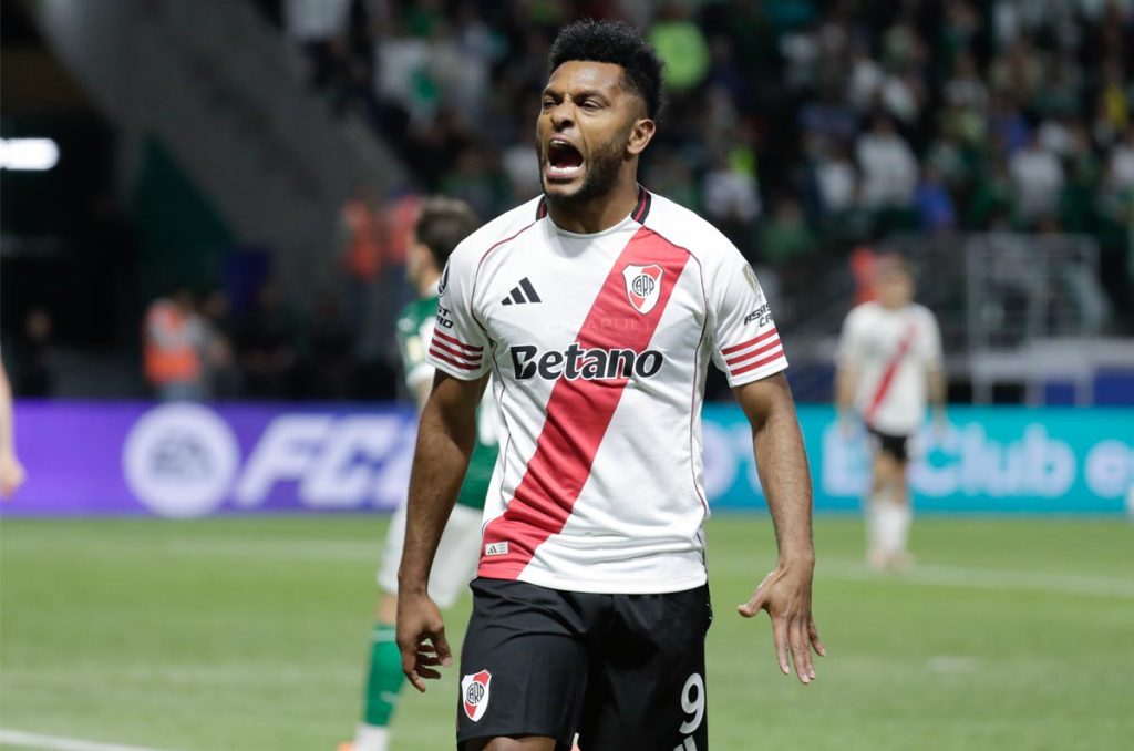 Miguel Ángel Borja, delantero de River Plate que puede llegar a Tigres