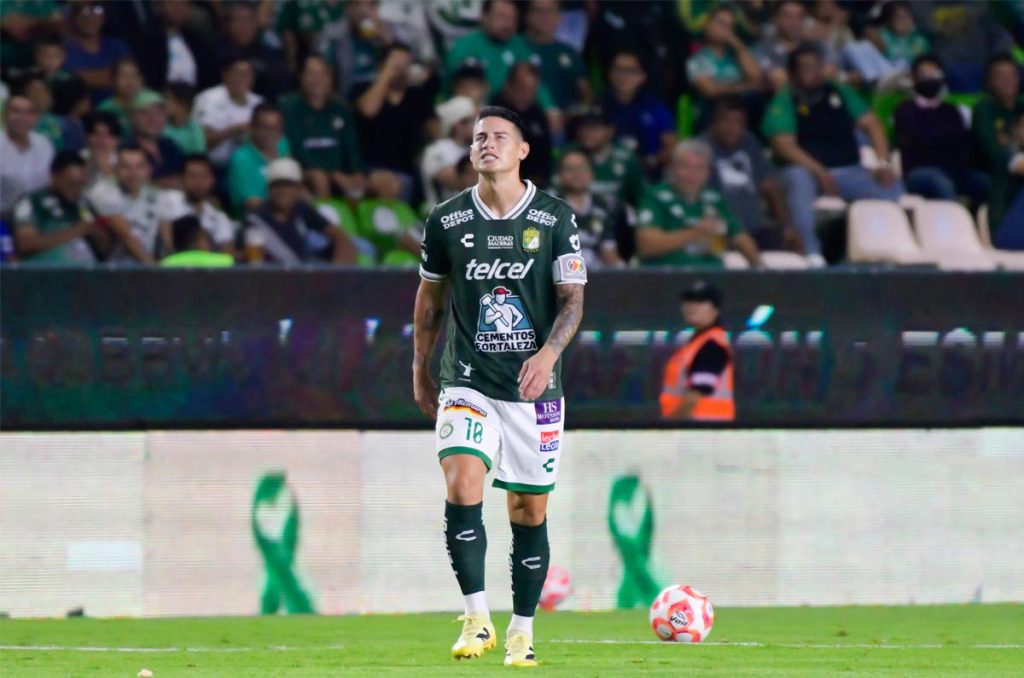 James Rodríguez no seguirá en León y Nacho Ambriz ya lo sabe