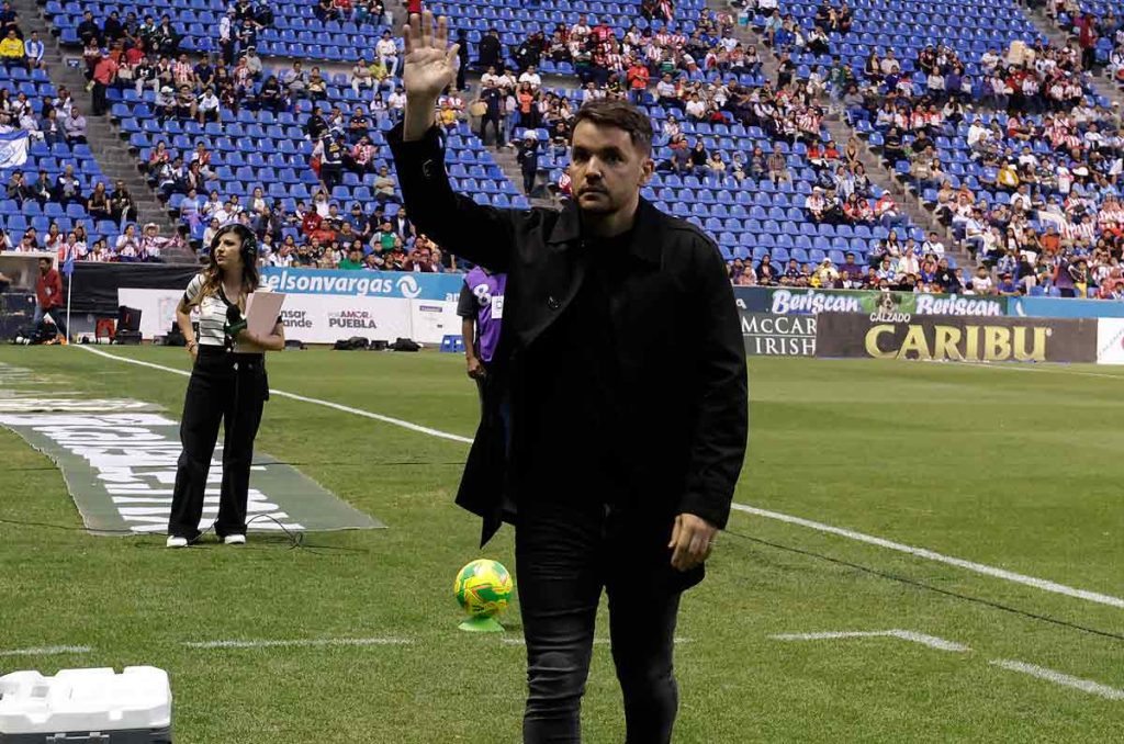 Nicolás Larcamón vivió grandes momentos en Puebla
