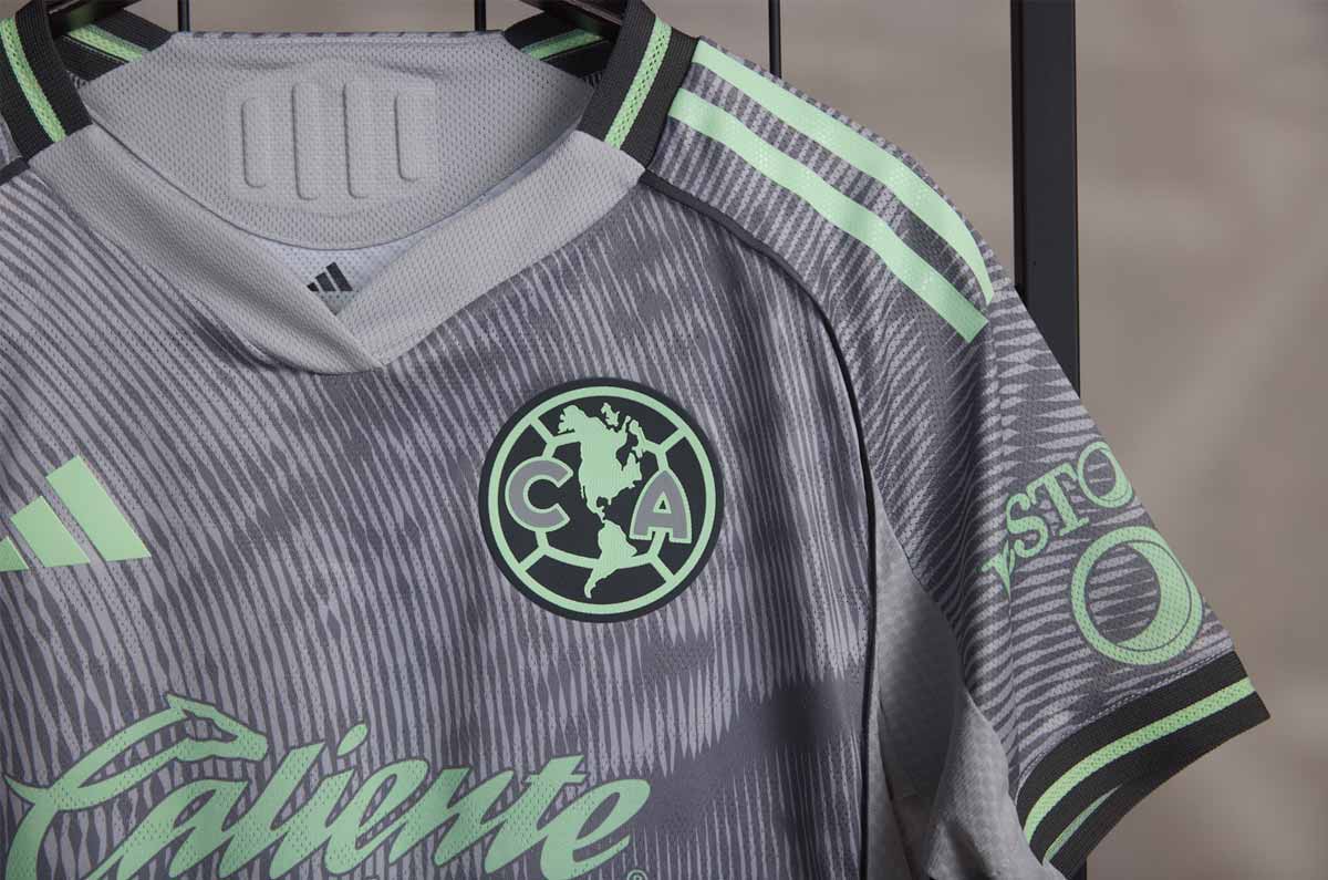 América presentó una camiseta en tono gris