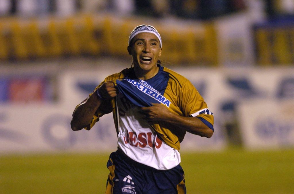 Ariel González, goleador del San Luis 