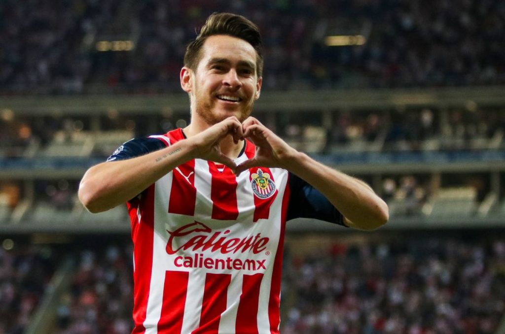 Jesús Angulo en su etapa con las Chivas de Guadalajara