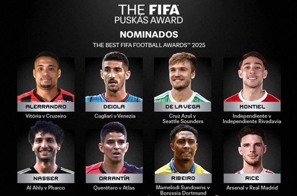 Charal Orrantía, nominado al Puskas 2025