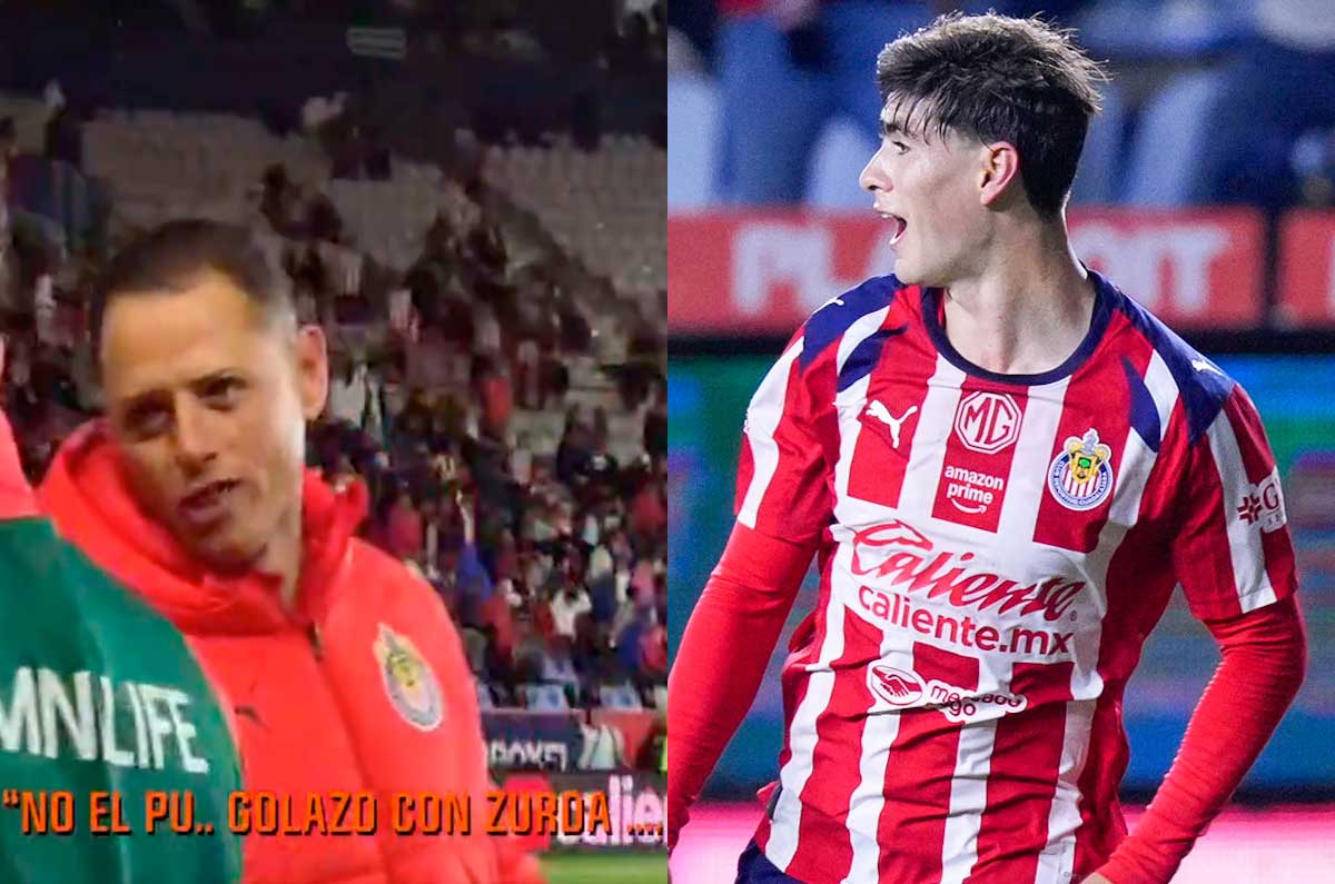Chicharito celebra a Hormiga González con un “¡P*** golazo!”