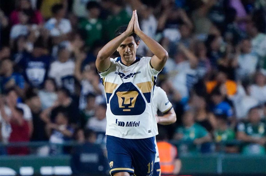 José Juan Macías marcó cuatro goles y dos asistencias en seis meses con Pumas