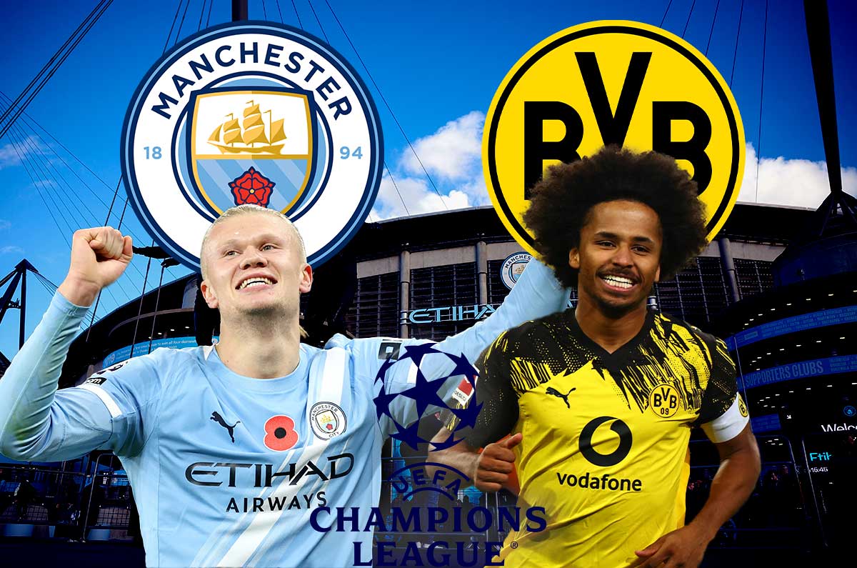 Manchester City vs Borussia Dortmund: Cómo ver EN VIVO la Champions League