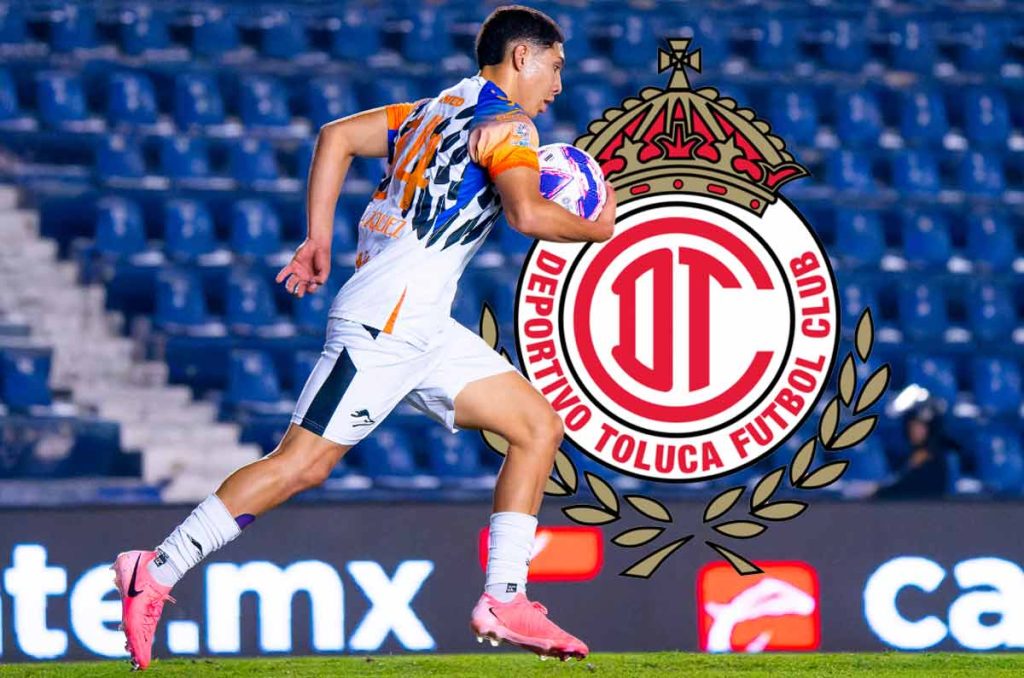 Toluca firma a la promesa Heber Velázquez