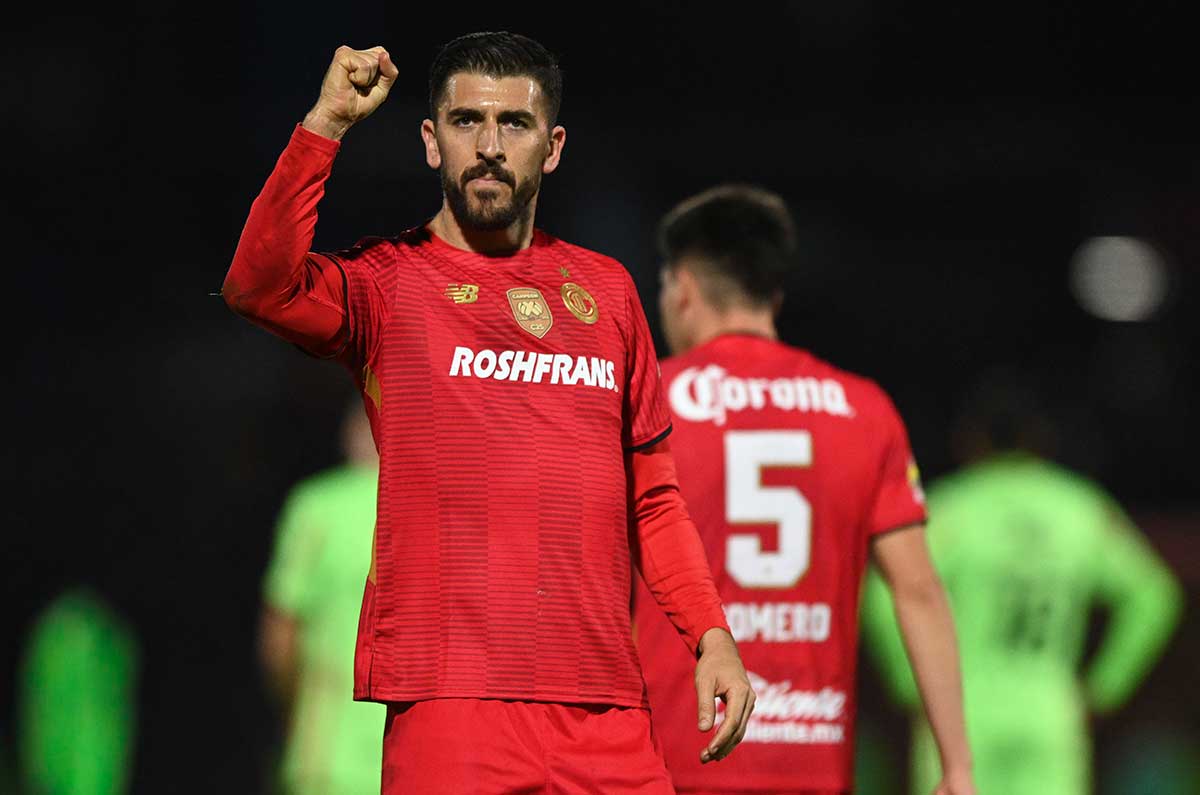 Toluca toma ventaja y se encamina a semifinales ante FC Juárez