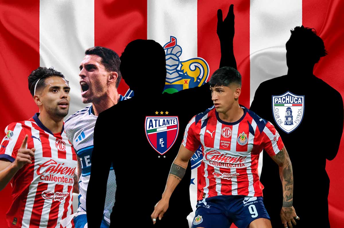 Chivas debe negociar con cinco delanteros