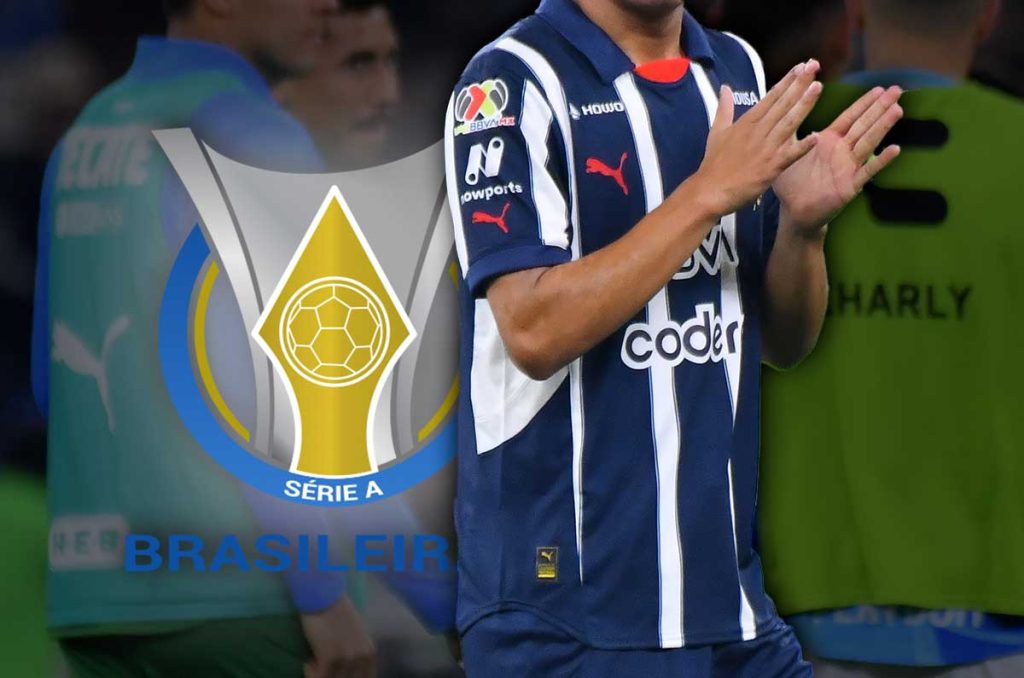 Clubes de Brasil en disputa por fichar a delantero de Rayados