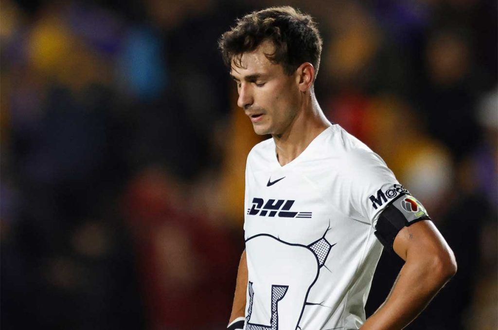 Juan Dinenno anotó 60 goles en cuatro años con Pumas