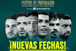 ¡Nuevas fechas! Suspenden preventa de México vs Portugal