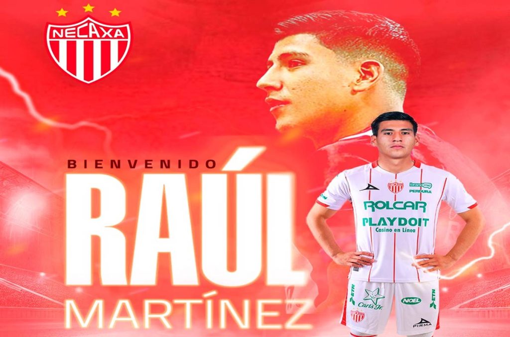 Raúl Martínez, nuevo refuerzo de Necaxa