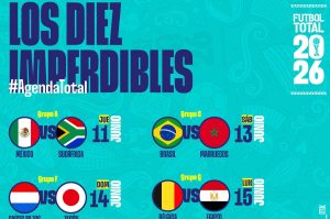 Sorteo Mundial 2026: Los 10 partidos, con fechas y horarios, que debes agendar