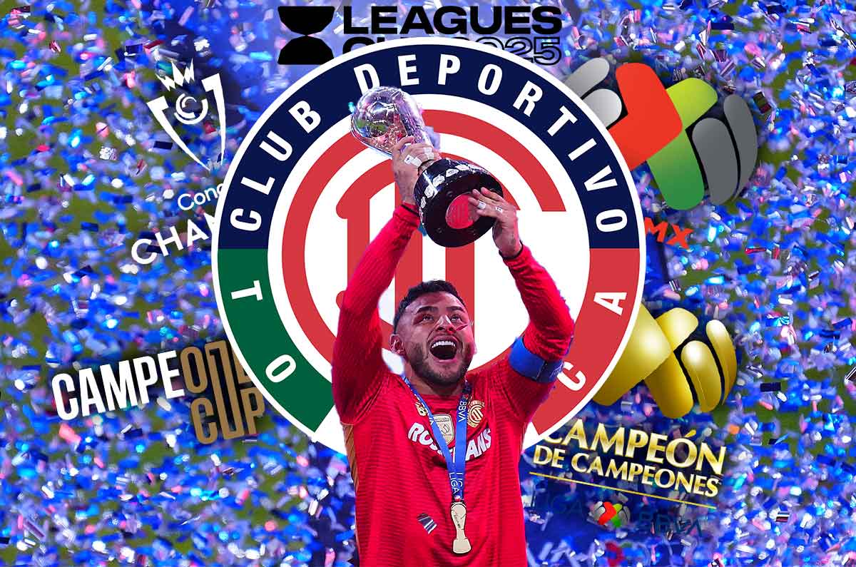 Toluca campeón: Sus próximos campeonatos en disputa, tras ganar la Liga MX Apertura 2025