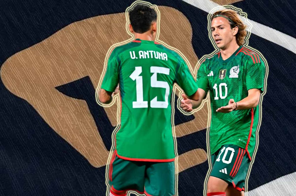 Uriel Antuna y Sebastián Córdova, en el camino de Pumas