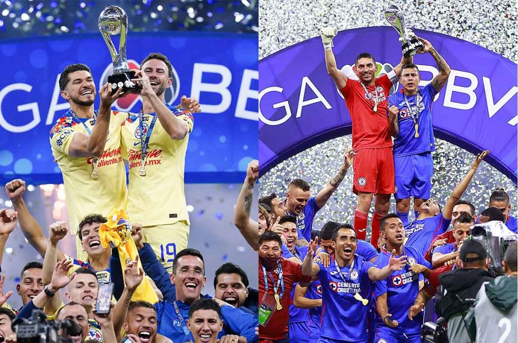 América y Cruz Azul se quedan con el podio de la década