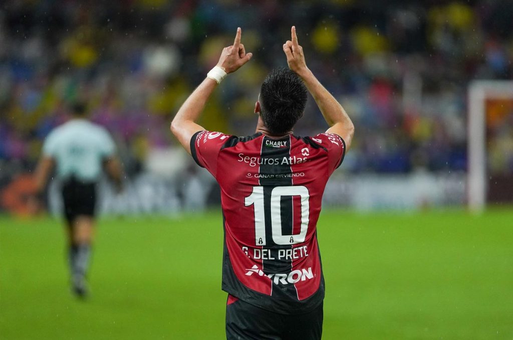 Gustavo del Prete podría irse del Atlas