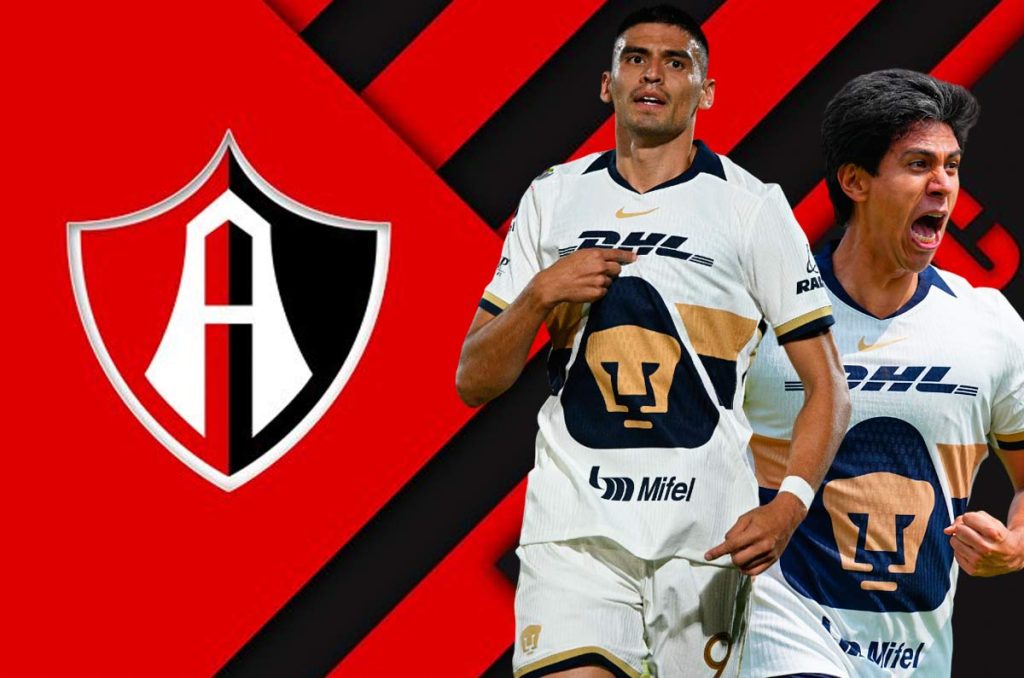 Atlas quiere llevarse al delantero de Pumas