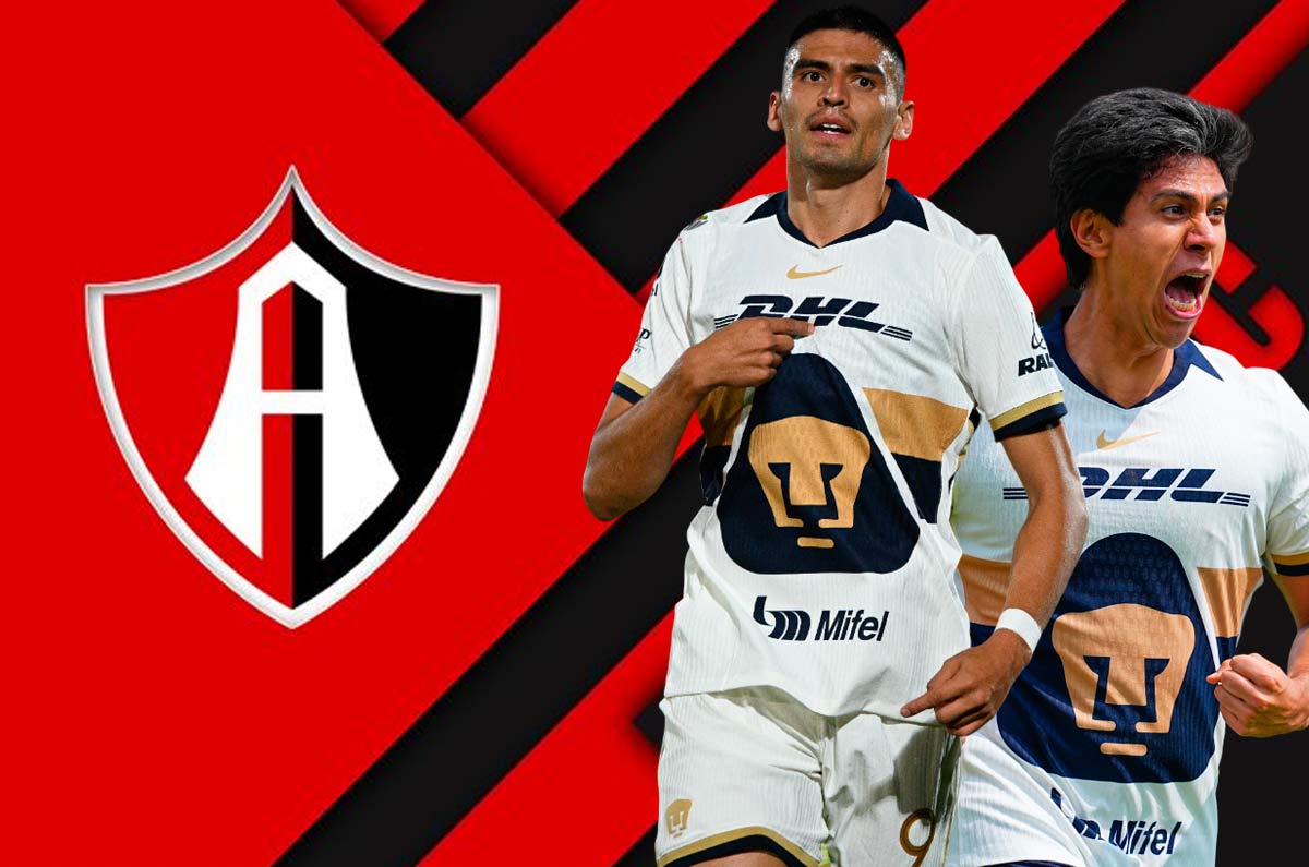 Atlas quiere llevarse al delantero de Pumas