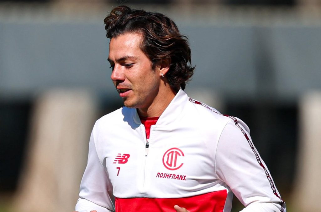 Sebastián Córdova, uno de los nuevos refuerzos de Toluca