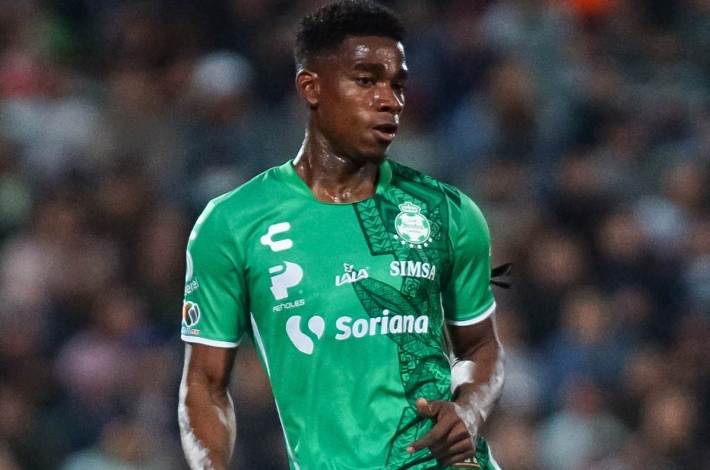 Félix Torres en su etapa con Santos Laguna