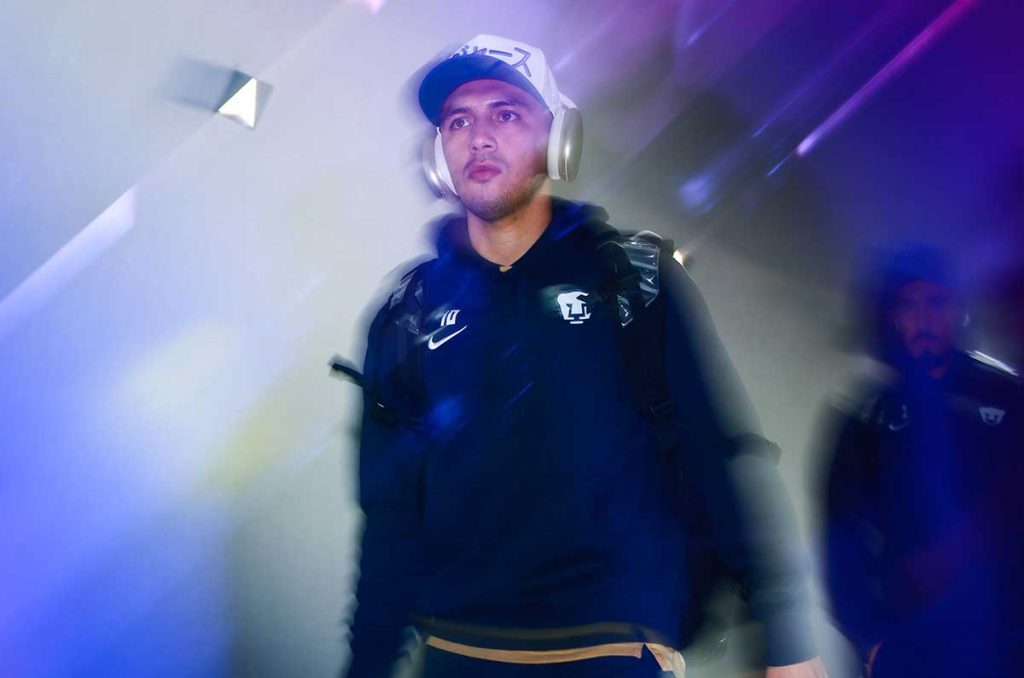 Leo Suárez estaba entrenando con la Sub-21 de Pumas