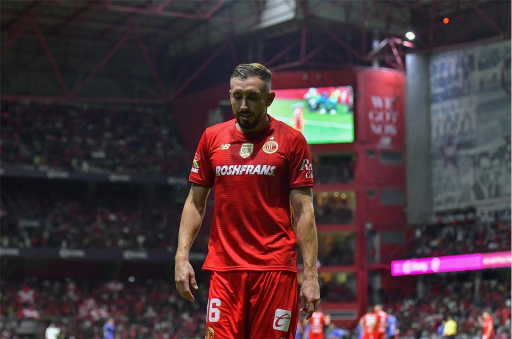Toluca toma drástica decisión sobre Héctor Herrera