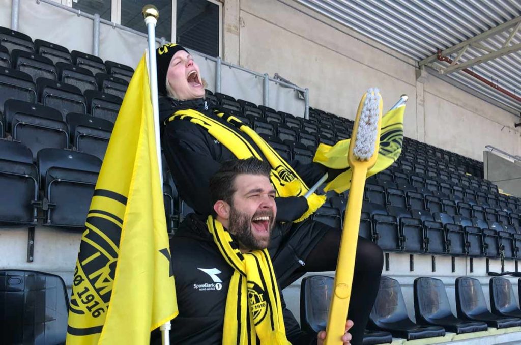 Bodø/Glimt, verdugo del Inter, y su tradición de cepillos de dientes gigantes