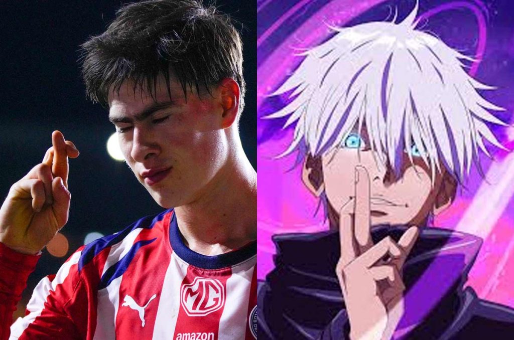 Jujutsu Kaisen (Satoru Gojo) también ha sido parte de sus festejos con Chivas