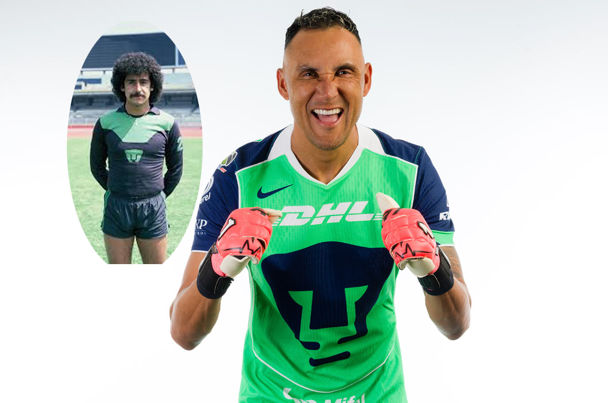 Pumas revive jersey de Olaf Heredia