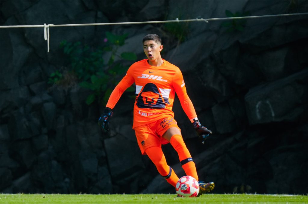 Rodrigo Parra no ha visto minutos de juego en este 2026 con Pumas Sub-19