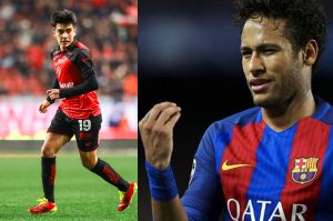 Quieren vender a Gilberto Mora al nivel de Neymar