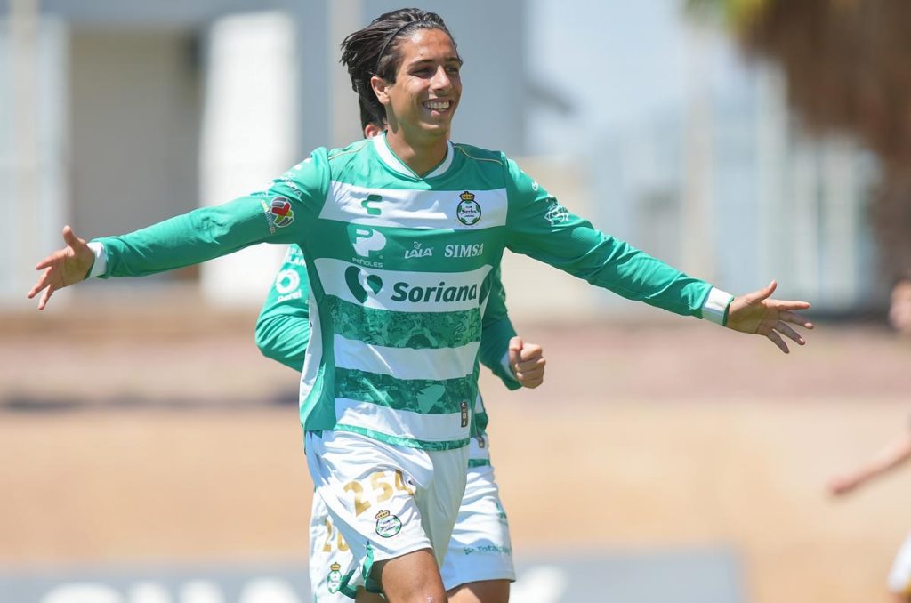 Lucca Vuoso de Santos Laguna está por debutar en la Liga MX