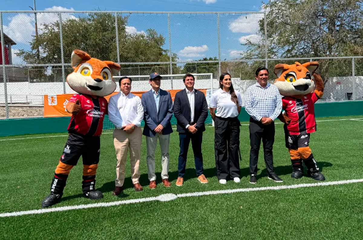 Atlas rehabilita Unidad Deportiva con Jugamos x Jalisco