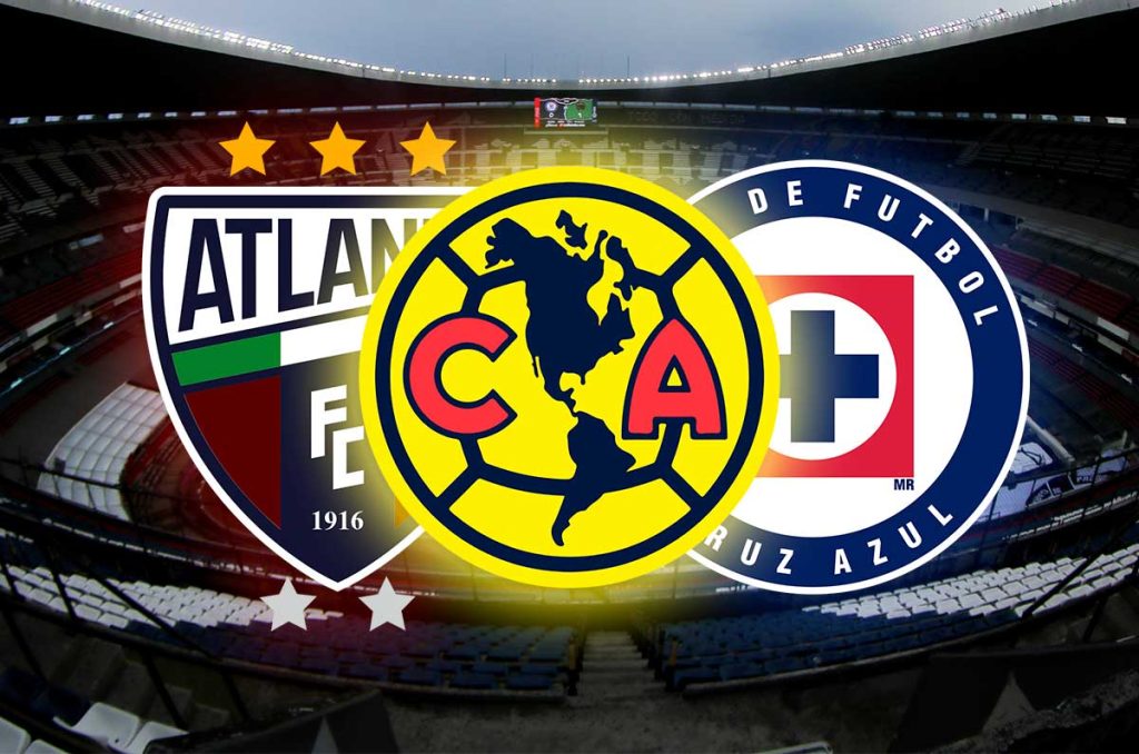CONFIRMADO: América, Cruz Azul y Atlante en el Estadio Azteca