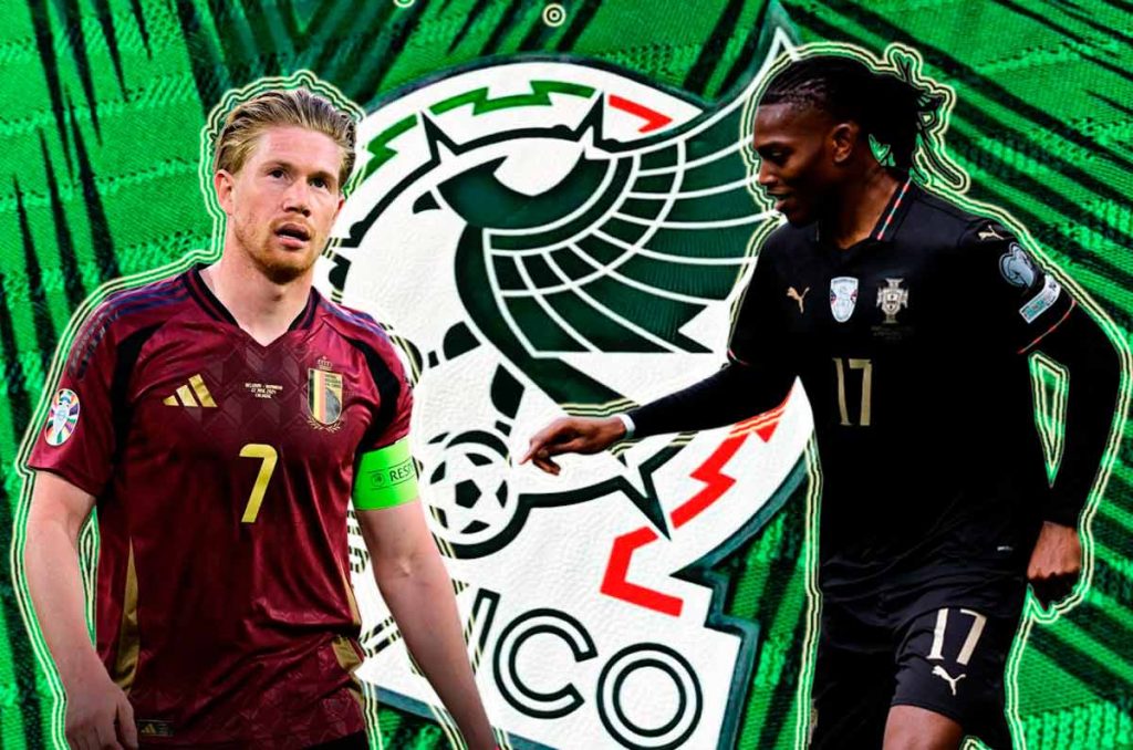 Sin Cristiano Ronaldo y Courtois, los convocados Portugal y Bélgica vs México