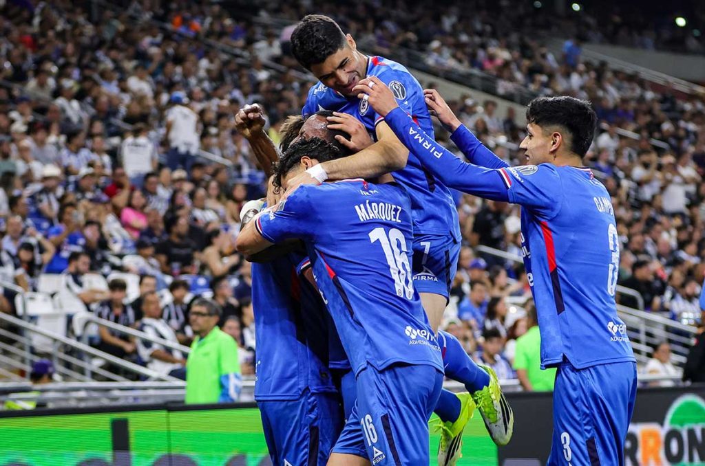 Cruz Azul viene de vencer 0-2 a Monterrey en la Jornada 8