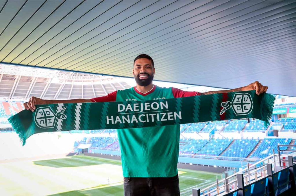 Diogo de Oliveira es nuevo jugador del Daejeon Hana Citizen