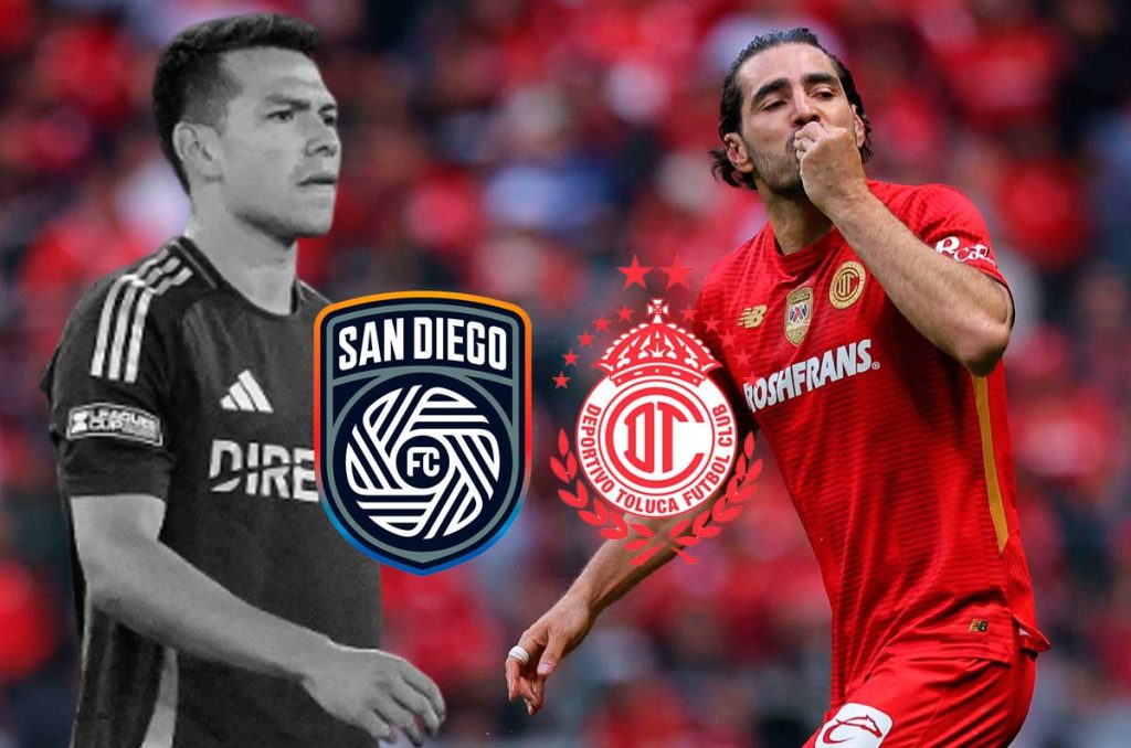 San Diego vs Toluca EN VIVO: Canal y hora para ver la Concacaf