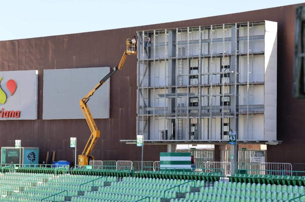 Estadio Corona se moderniza: Santos Laguna mejora infraestructura 0