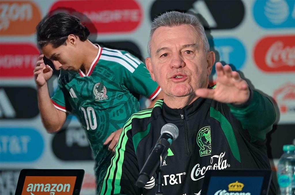 Javier Aguirre aclara la ausencia de Lainez en Selección Mexicana