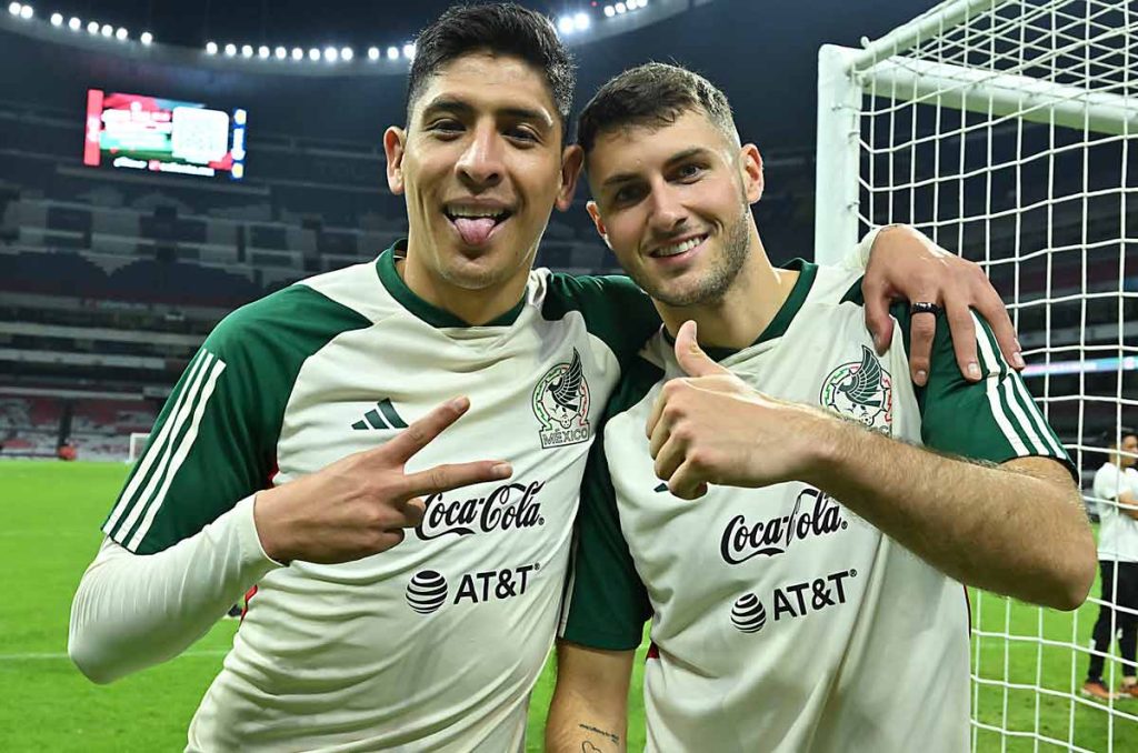 Edson Álvarez y Santi Giménez, los más valiosos del Tri