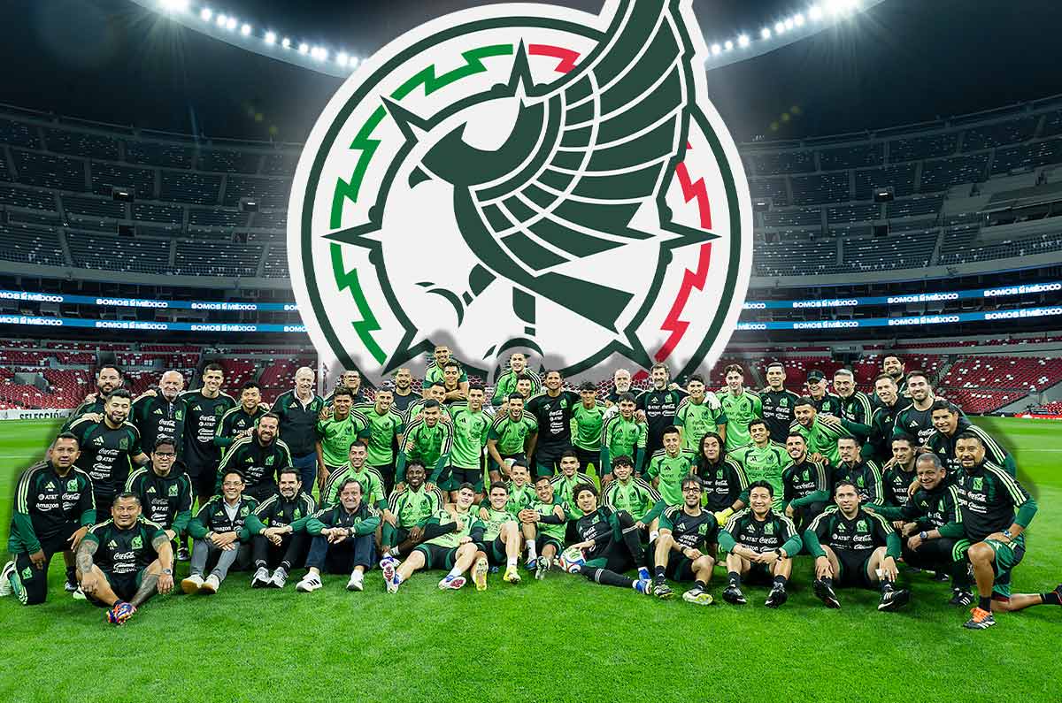 La Selección Mexicana ya pisó el nuevo Estadio Azteca