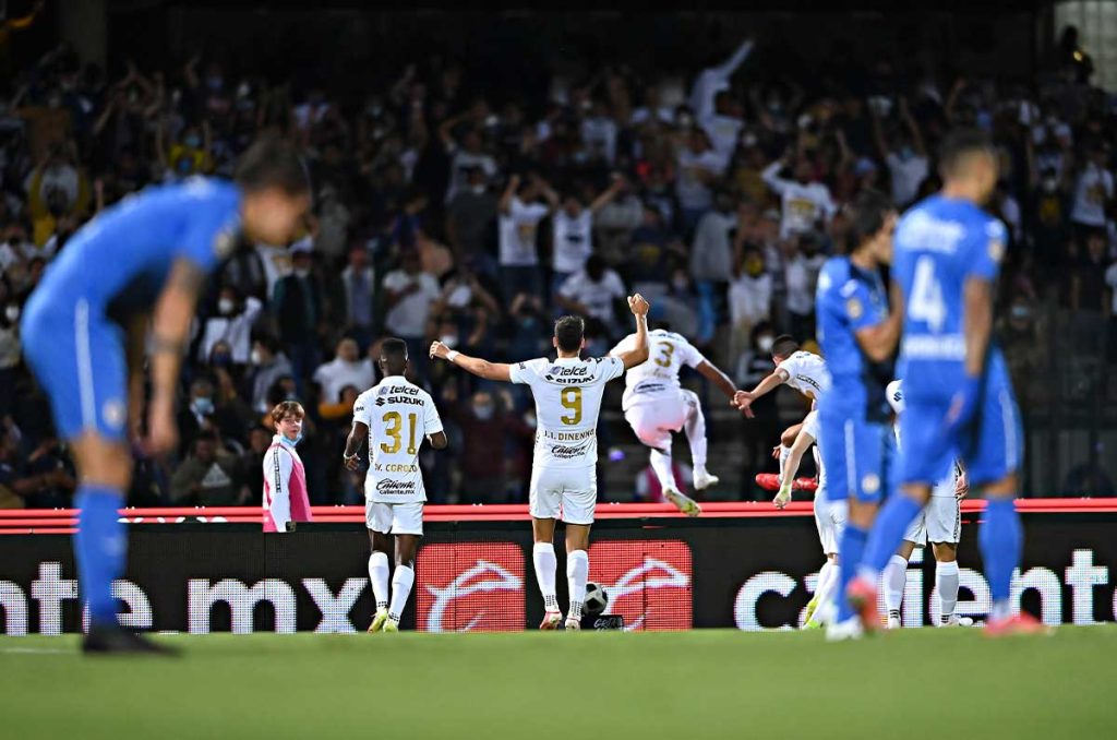 La última vez que Pumas venció a Cruz Azul en CU fue en 2021