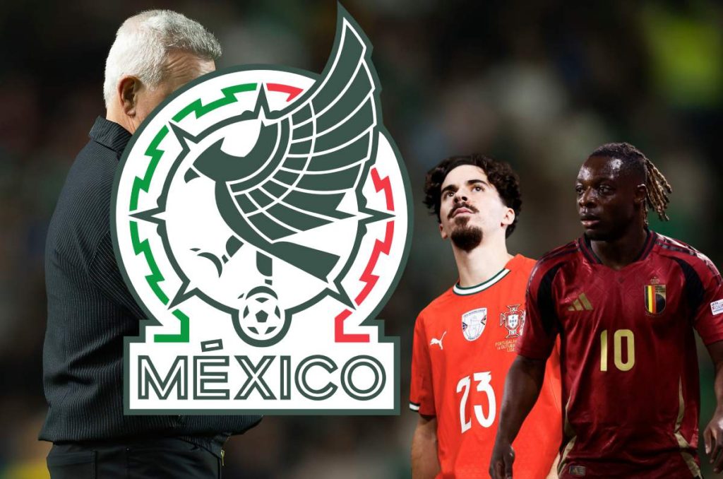 Los 26 convocados de la Selección Mexicana para enfrentar a Portugal y Bélgica