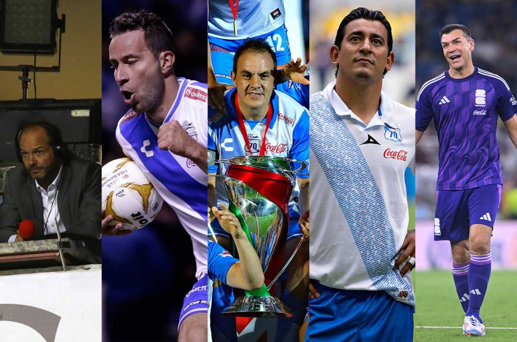 Luis Gabriel Rey y Cuauhtémoc Blanco fueron campeones con Puebla
